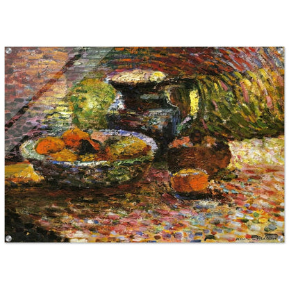 STILL LIFE WITH PITCHER AND FRUIT - Henri Matisse Acrylic Print - 70x100 cm / 28x40″ inches
