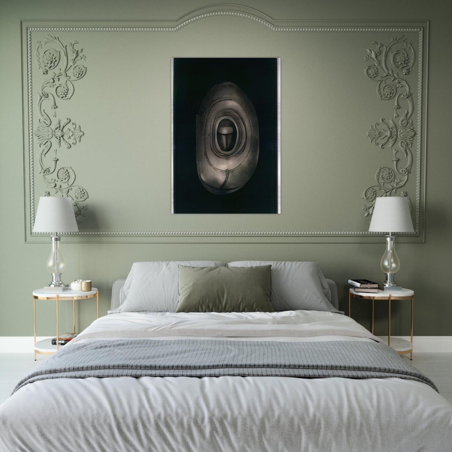 UNTITLED 1964 - Lee Bontecou Brushed Aluminum Print - 70x100 cm / 28x40 inches | Lee Bontecou Aluminum Print | Lee Bontecou Prints