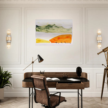 Pomeriggio anemico - 1982 - Mario Schifano Brushed Aluminum Print - 70x100 cm / 28x40 inches | Mario Schifano Aluminum Print | Mario Schifano Prints