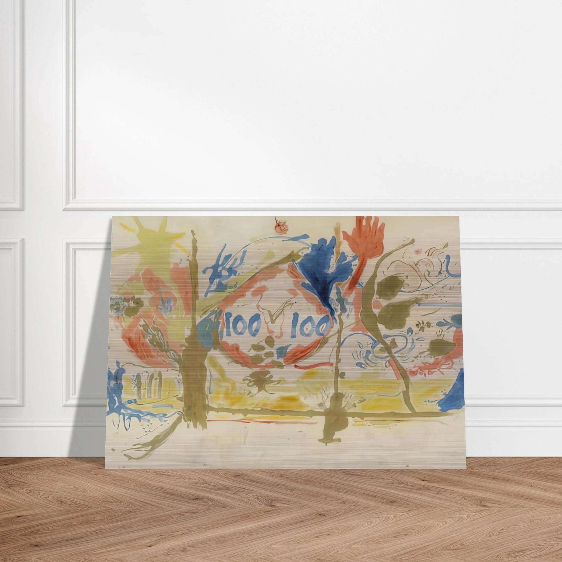 Eden, 1956- - Helen Frankenthaler Brushed Aluminum Print - 70x100 cm / 28x40 inches | Helen Frankenthaler Aluminum Print | Helen Frankenthaler Prints