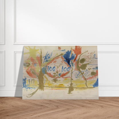 Eden, 1956- - Helen Frankenthaler Brushed Aluminum Print - 70x100 cm / 28x40 inches | Helen Frankenthaler Aluminum Print | Helen Frankenthaler Prints
