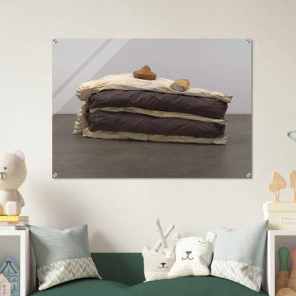 FLOOR CAKE 1962 - Claes Oldenburg Acrylic Print - 70x100 cm / 28x40″ inches | Claes Oldenburg Wall Art | Claes Oldenburg Prints