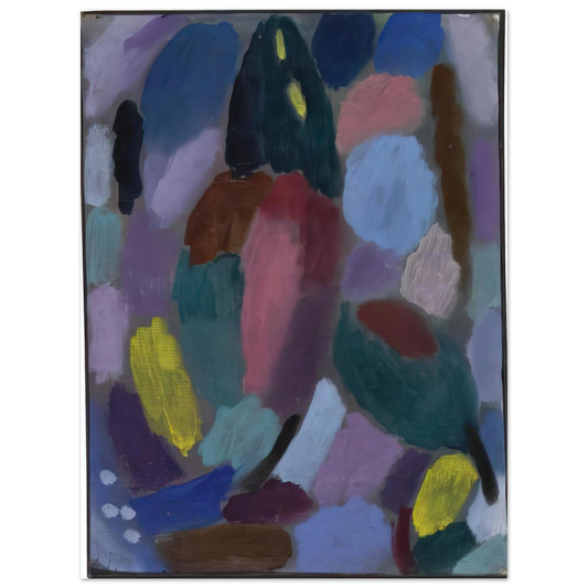 Alexej von Jawlensky - VARIATION FIELD OF TULIPS 1916  75x100 cm / 30x40inches Fine Art Poster