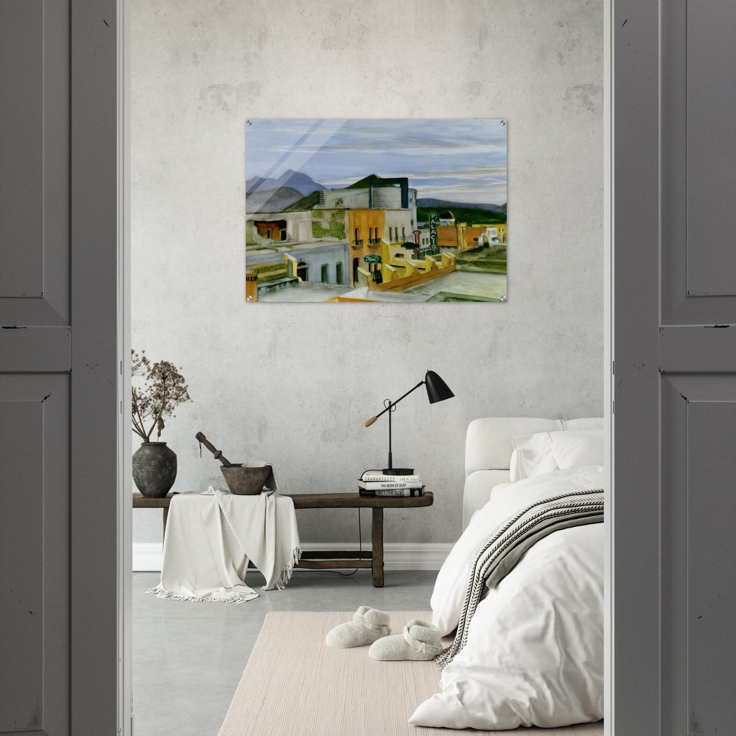 El Palacio - Edward Hopper Acrylic Print - 70x100 cm / 28x40″ inches