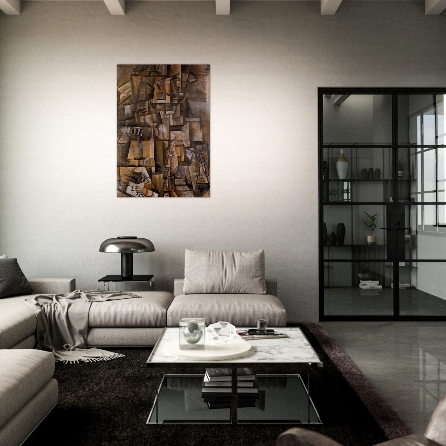 The aficionado The torero - Pablo Picasso Brushed Aluminum Print - 70x100 cm / 28x40 inches | Pablo Picasso Aluminum Print | Pablo Picasso Prints