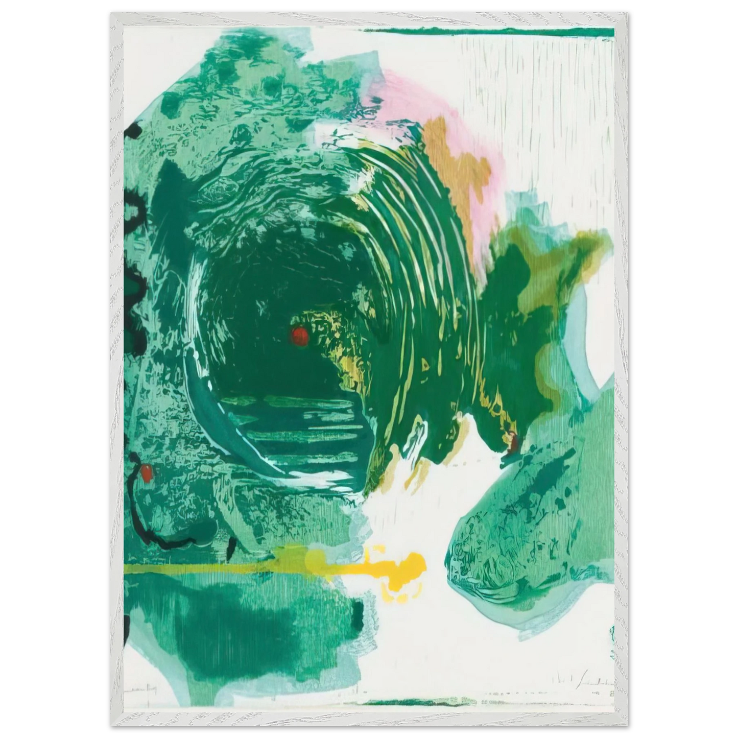 Helen Frankenthaler - Radius - 1993 Wall art - A1 (59.4 x 84.1  cm) - Fine Art Poster-canvas - -