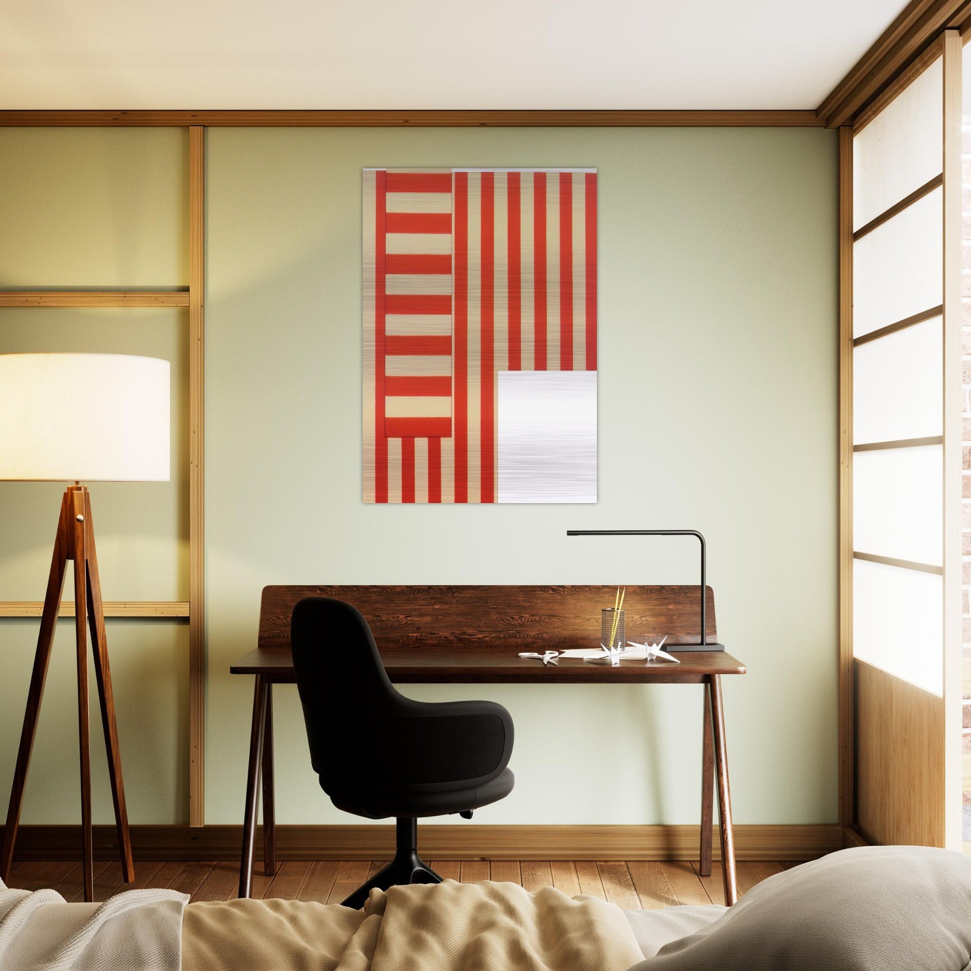 No. 1 - 1973 - Jeremy Moon Brushed Aluminum Print - 70x100 cm / 28x40 inches | Jeremy Moon Aluminum Print | Jeremy Moon Prints