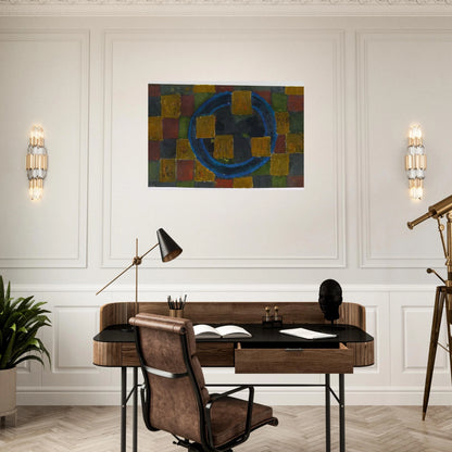 Kreise und Quadrate - 1963 - Johannes Itten Brushed Aluminum Print - 70x100 cm / 28x40 inches | Johannes Itten Aluminum Print | Johannes Itten Prints