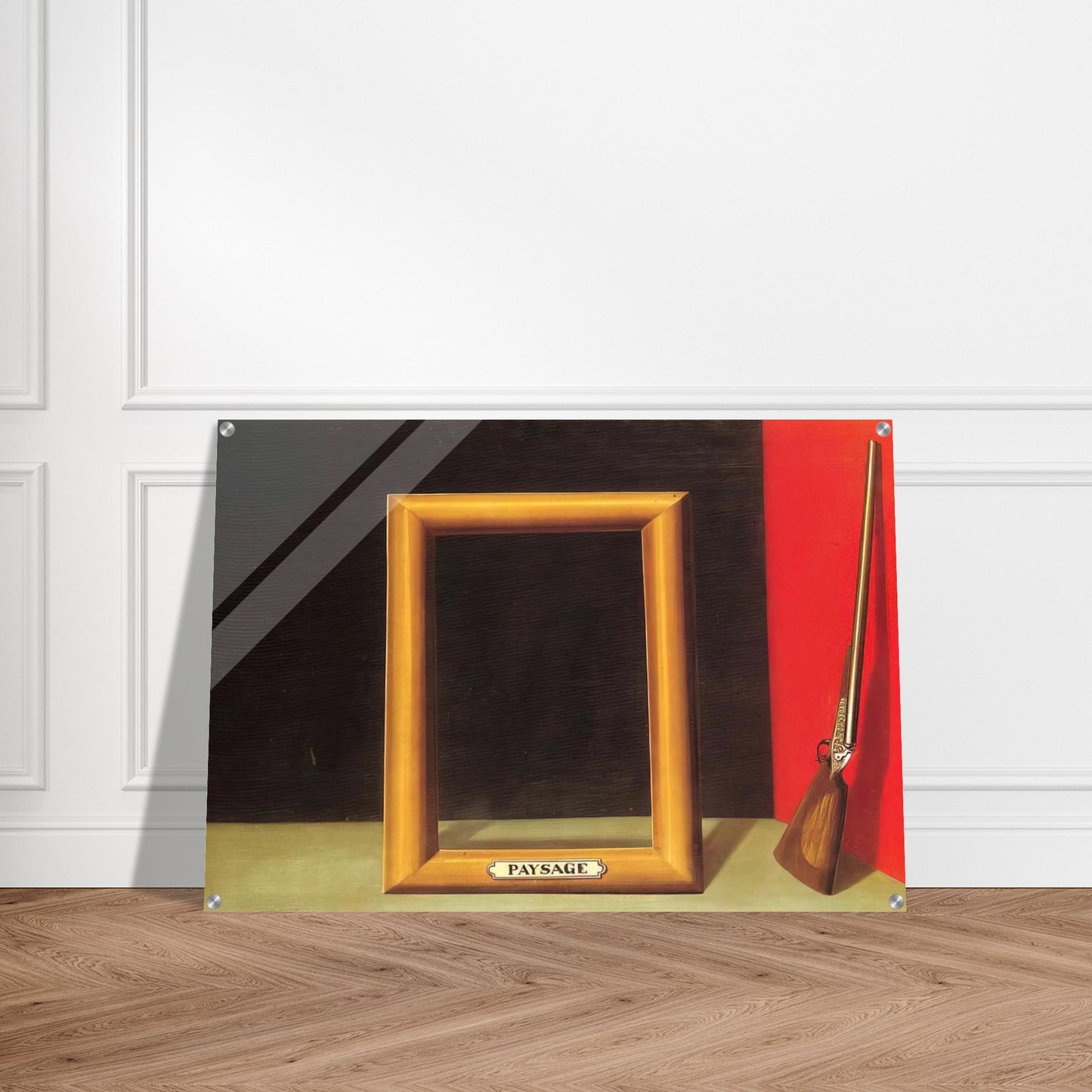 THE DELIGHTS OF LANDSCAPE 1928 - Rene Magritte Acrylic Print - 70x100 cm / 28x40″ inches