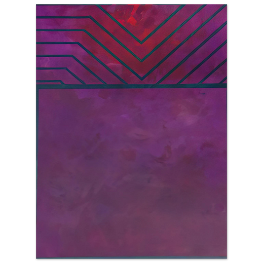 Luis Feito - UNTITLED 1986  75x100 cm / 30x40inches Fine Art Poster