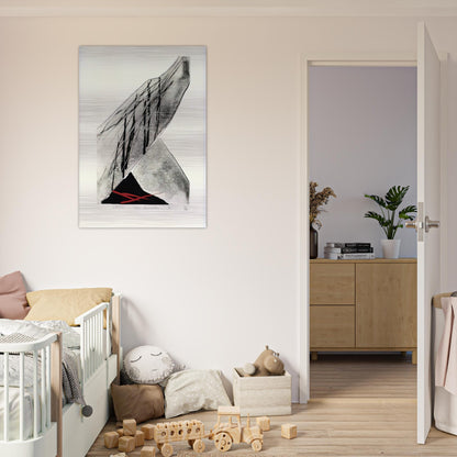 Snow - 1982 - Toko Shinoda Brushed Aluminum Print - 70x100 cm / 28x40 inches | Toko Shinoda Aluminum Print | Toko Shinoda Prints