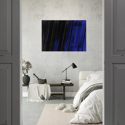 Peinture 11 Juillet 1987 - 1987 - Pierre Soulages Brushed Aluminum Print - 70x100 cm / 28x40 inches | Pierre Soulages Aluminum Print | Pierre Soulages Prints