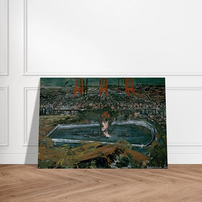 OPERATION SEA LION 1975 - Anselm Kiefer Brushed Aluminum Print - 70x100 cm / 28x40 inches | Anselm Kiefer Aluminum Print | Anselm Kiefer Prints