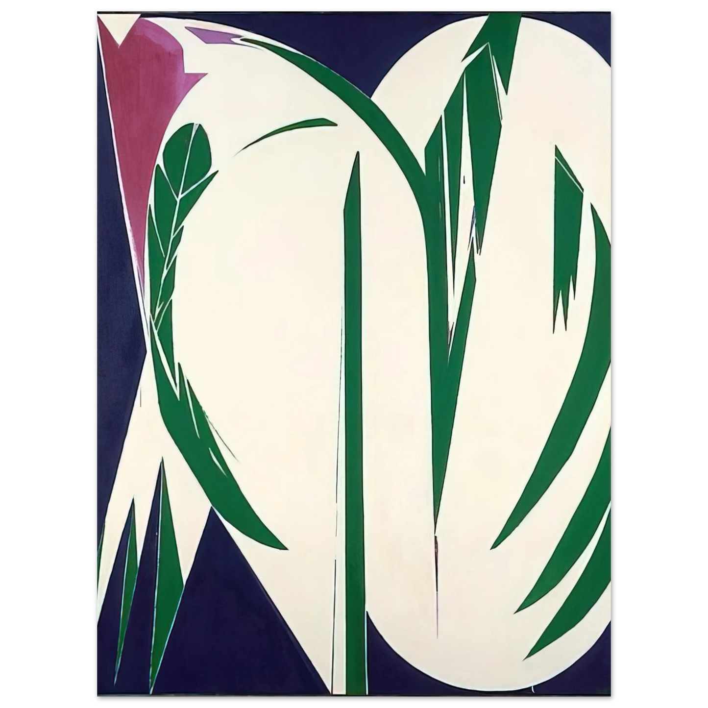 Lee Krasner - Rising Green  75x100 cm / 30x40inches Fine Art Poster