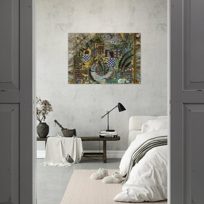 VILLA PEPITA - Salvador Dali Acrylic Print - 70x100 cm / 28x40″ inches
