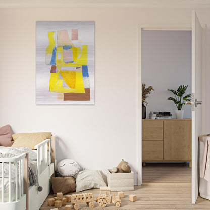 Sem título - Lyrical Abstraction - Menez Brushed Aluminum Print - 70x100 cm / 28x40 inches | Menez Aluminum Print | Menez Prints