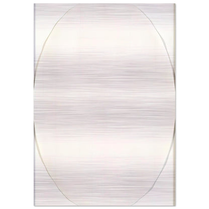 Koh-I-Noor 7H #1 - Robert Ryman Brushed Aluminum Print - 70x100 cm / 28x40 inches | Robert Ryman Aluminum Print | Robert Ryman Prints