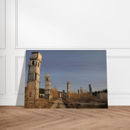 KIEFER S STUDIO COMPLEX AT BARJAC IN SOUTHERN FRANCE 2012 - Anselm Kiefer Brushed Aluminum Print - 70x100 cm / 28x40 inches | Anselm Kiefer Aluminum Print | Anselm Kiefer Prints