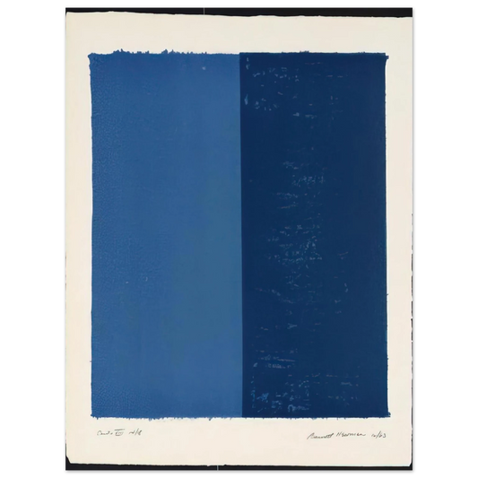 Barnett Newman - Canto VIII  75x100 cm / 30x40inches Fine Art Poster