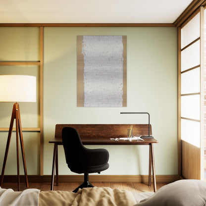Enter - Minimalism - Robert Ryman Brushed Aluminum Print - 70x100 cm / 28x40 inches | Robert Ryman Aluminum Print | Robert Ryman Prints