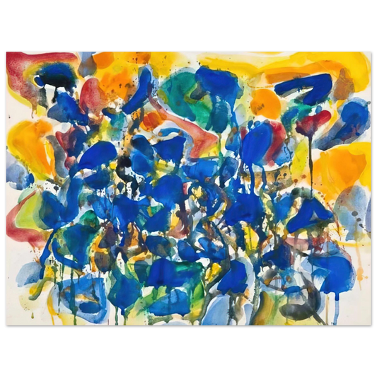 Sam Francis - Untitled  SF-56-003   75x100 cm / 30x40inches Fine Art Poster