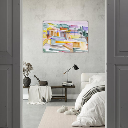Country Scene - 1938 - Giorgio Cavallon Acrylic Print - 70x100 cm / 28x40″ inches