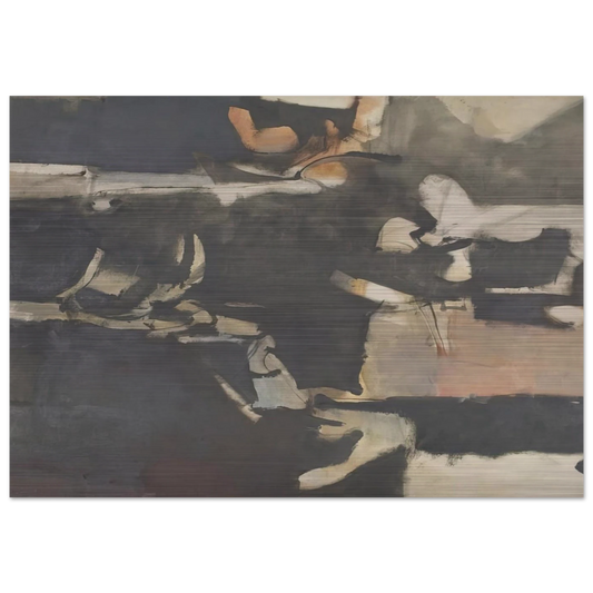 Albuquerque #20 - Richard Diebenkorn Brushed Aluminum Print - 70x100 cm / 28x40 inches | Richard Diebenkorn Aluminum Print | Richard Diebenkorn Prints