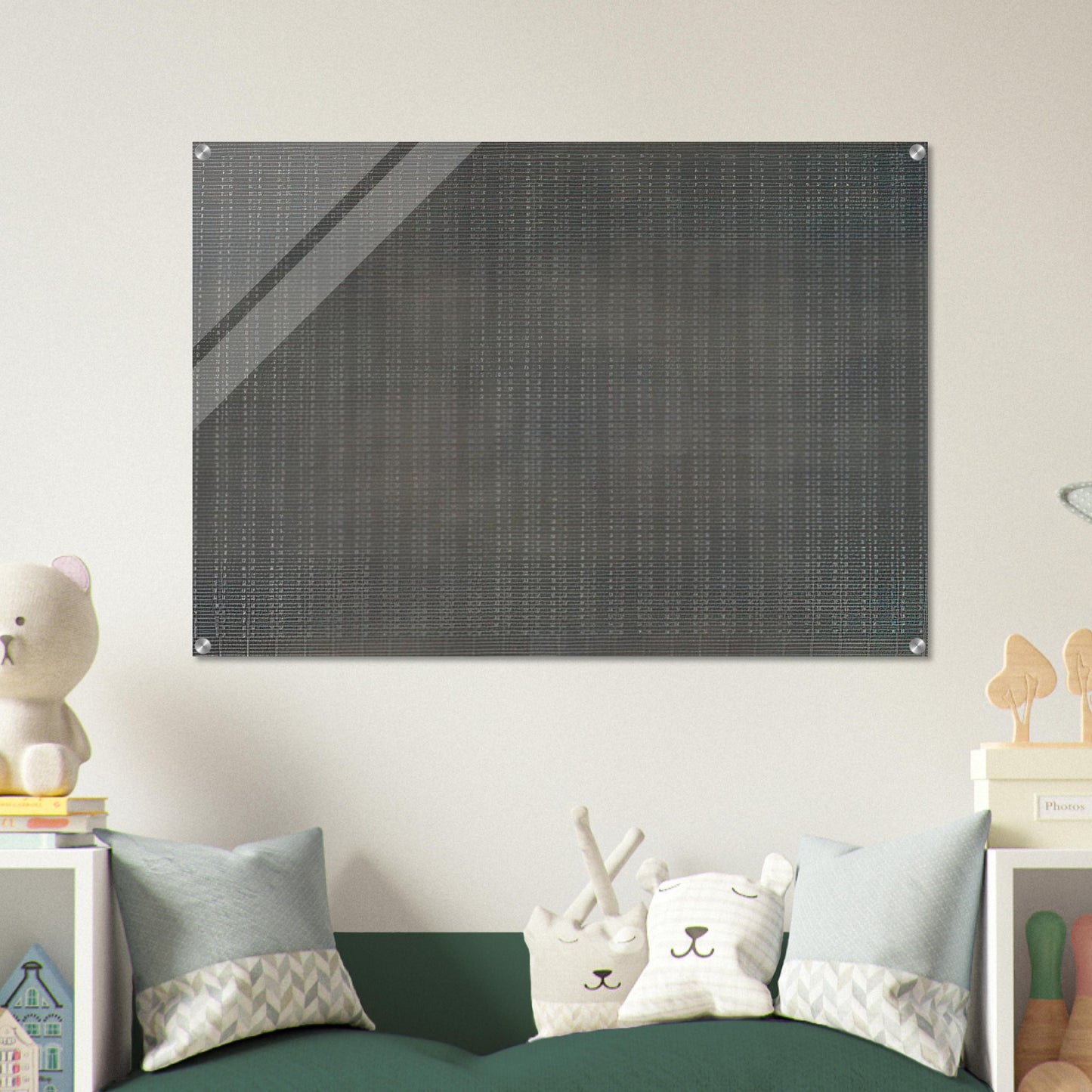 White Flower - Agnes Martin Acrylic Print - 70x100 cm / 28x40″ inches