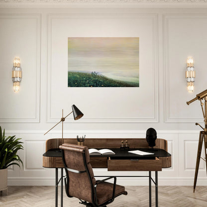 Dnieper in the morning - Arkhyp Kuindzhi Brushed Aluminum Print - 70x100 cm / 28x40 inches | Arkhyp Kuindzhi Aluminum Print | Arkhyp Kuindzhi Prints