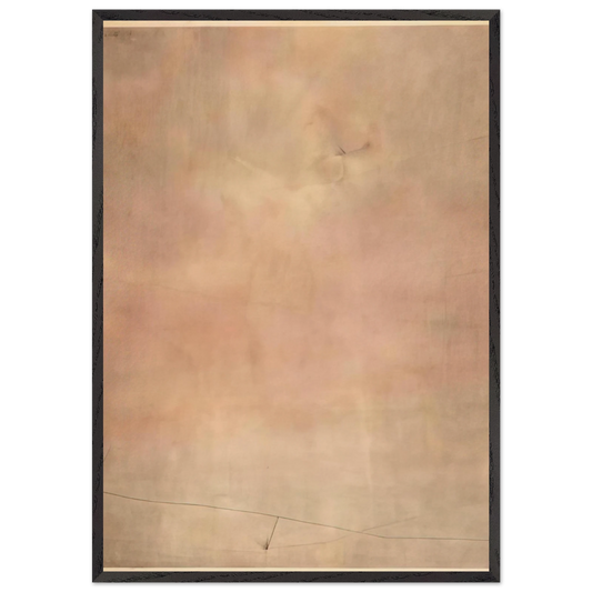Mt Holyoke 45 - 1956 N2 - Edward Corbett 70x100 cm / 28x40 inches Framed Art Print – Black Wooden Frame