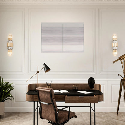 On a clear day, #2 - Agnes Martin Brushed Aluminum Print - 70x100 cm / 28x40 inches | Agnes Martin Aluminum Print | Agnes Martin Prints