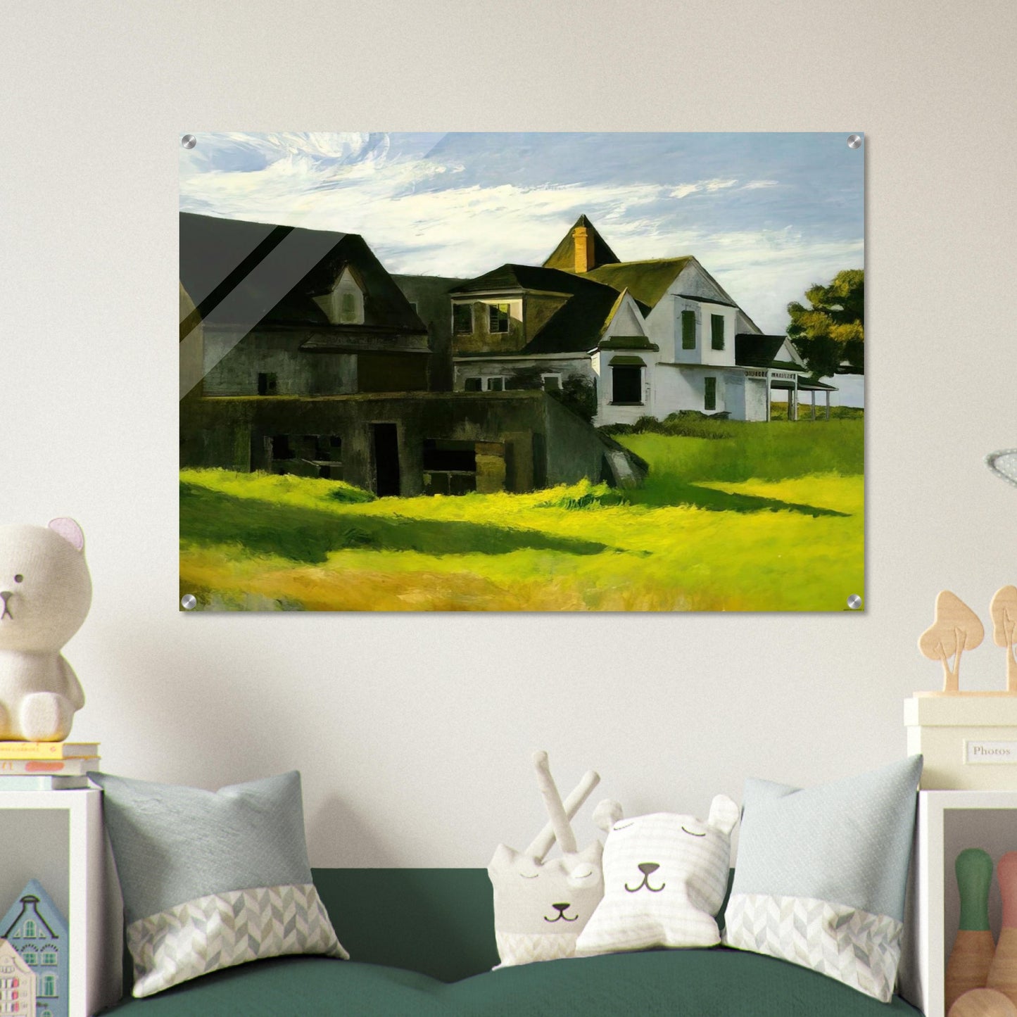 Cape Cod Afternoon - Edward Hopper Acrylic Print - 70x100 cm / 28x40″ inches