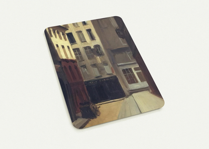Paris Street By Edward Hopper Pack of 10 Post Cards | Edward Hopper Post Cards | A6 (10.5 x 14.8 cm) - 4.1 x 5.8 inches
