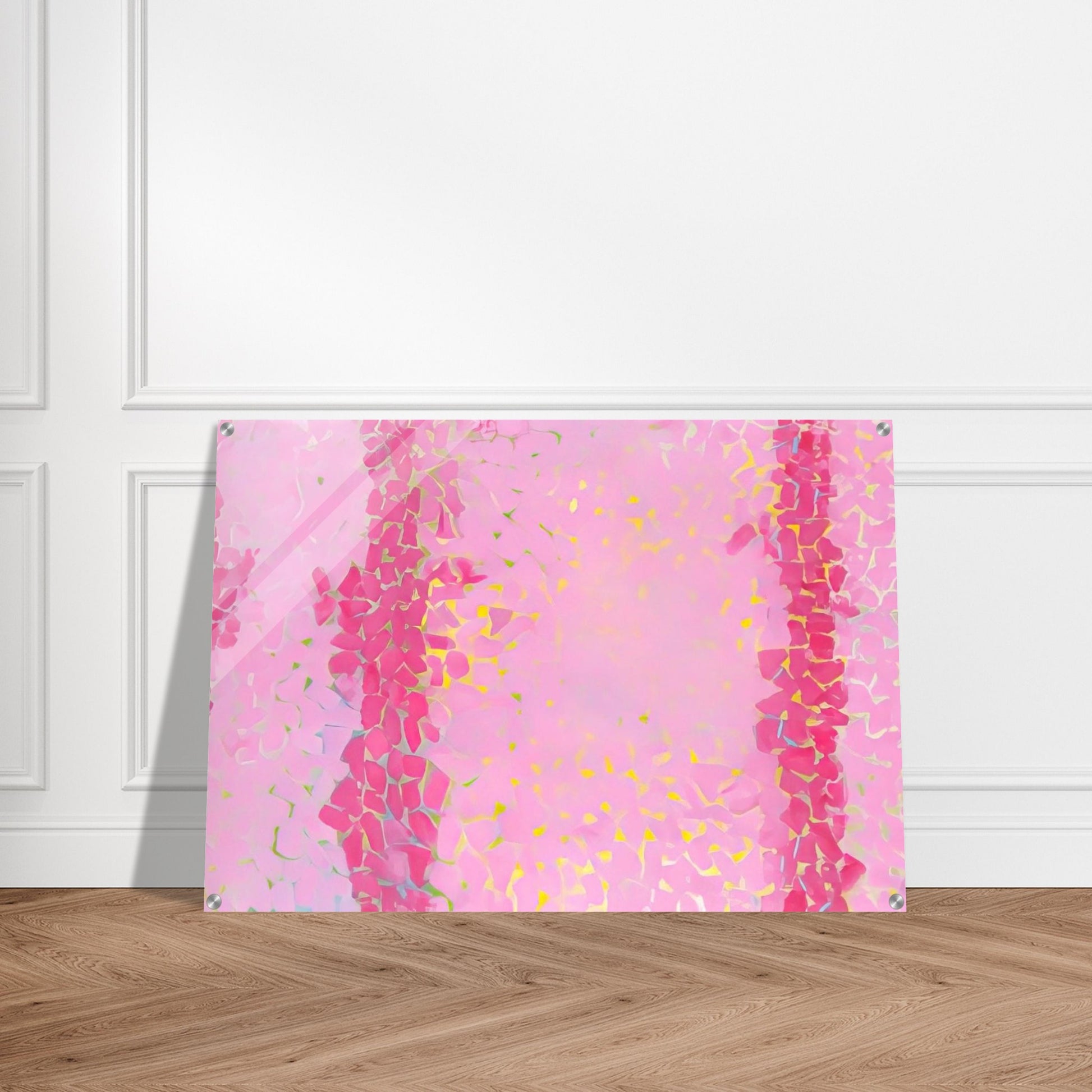 WIND AND CREPE MYRTLE CONCERTO 1973 - Alma Woodsey Thomas Acrylic Print - 70x100 cm / 28x40″ inches | Alma Woodsey Thomas Wall Art | Alma Woodsey Thomas Prints