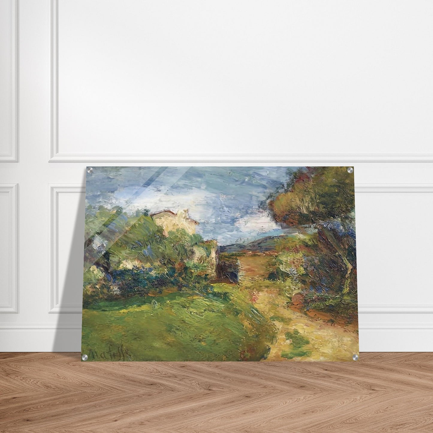 PETIT PAYSAGE CORSE 1898 - Henri Matisse Acrylic Print - 70x100 cm / 28x40″ inches