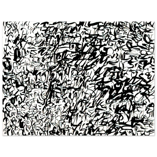 Keith Haring - UNTITLED 1978 2  75x100 cm / 30x40inches Fine Art Poster | Keith Haring Art For Sale