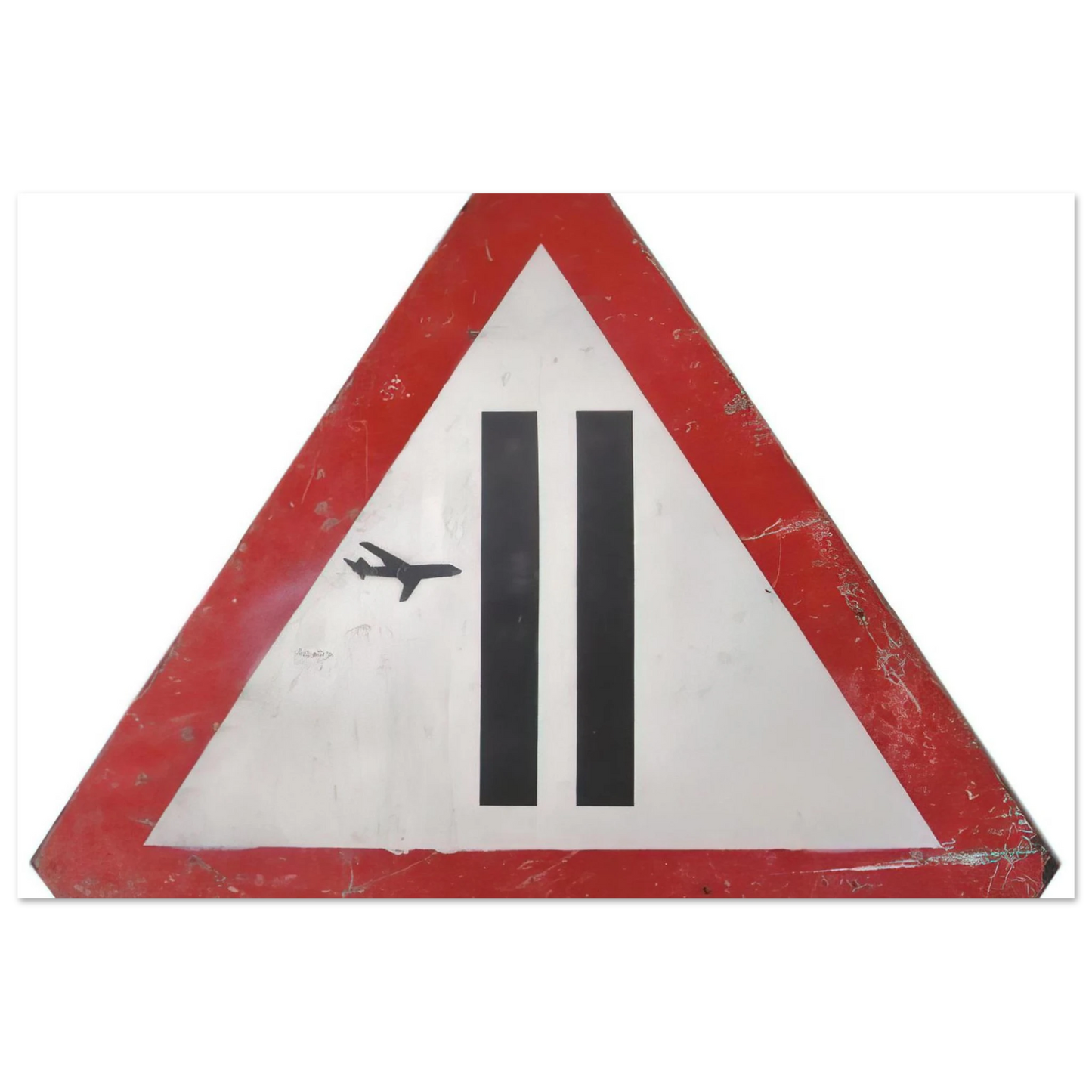 Banksy - WARNING SIGN 2006 Fine Art Poster