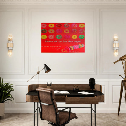 Life Savers - Andy Warhol Brushed Aluminum Print - 70x100 cm / 28x40 inches | Andy Warhol Aluminum Print | Andy Warhol Prints