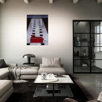 Transection #3, After Fra Angelico - 1967 - Clarence Holbrook Carter Brushed Aluminum Print - 70x100 cm / 28x40 inches | Clarence Holbrook Carter Aluminum Print | Clarence Holbrook Carter Prints