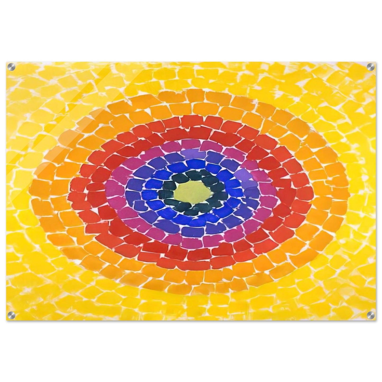 RESSURECTION 1966 - Alma Woodsey Thomas Acrylic Print - 70x100 cm / 28x40″ inches