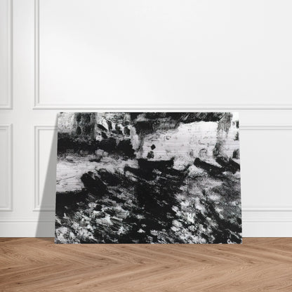 PORT DOGUE CADAQUES - Salvador Dali Brushed Aluminum Print - 70x100 cm / 28x40 inches | Salvador Dali Aluminum Print | Salvador Dali Prints