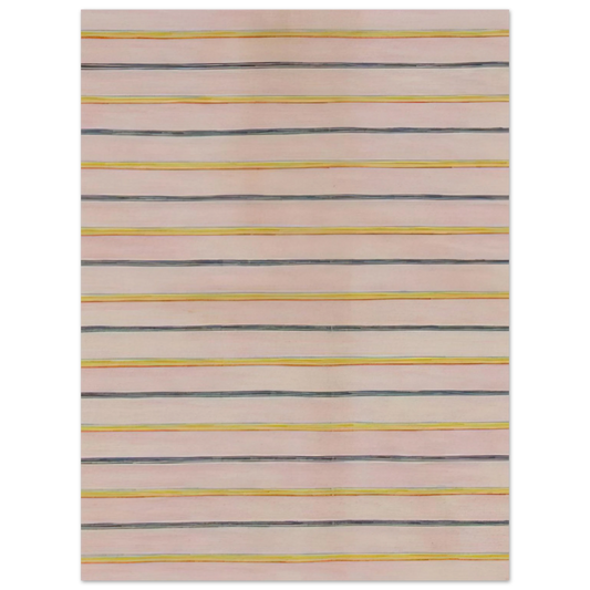 Gene Davis - Pin Stripes - 1960  75x100 cm / 30x40inches Fine Art Poster