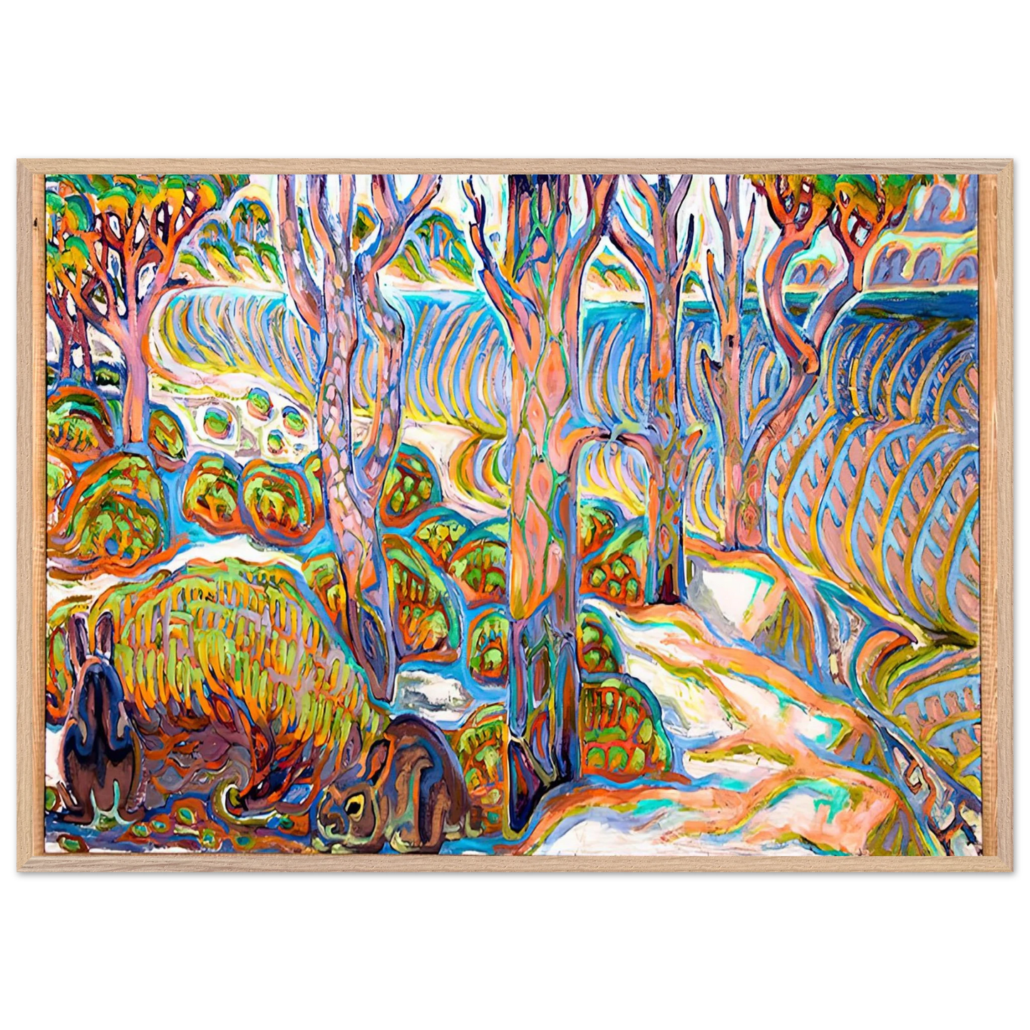 Walter Inglis Anderson - Walter Anderson Wall art - 28x43  cm / XL (11x17 inches) - Fine Art Poster-canvas - -