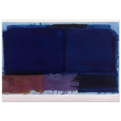 Vigil - 1980 - John Hoyland Brushed Aluminum Print - 70x100 cm / 28x40 inches | John Hoyland Aluminum Print | John Hoyland Prints