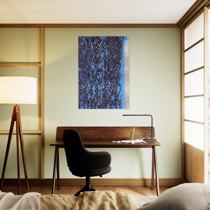 NEW GALAXY 1970 - Alma Woodsey Thomas Brushed Aluminum Print - 70x100 cm / 28x40 inches | Alma Woodsey Thomas Aluminum Print | Alma Woodsey Thomas Prints