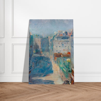 View of the Paris Hotel - Tarsila do Amaral Brushed Aluminum Print - 70x100 cm / 28x40 inches | Tarsila do Amaral Aluminum Print | Tarsila do Amaral Prints
