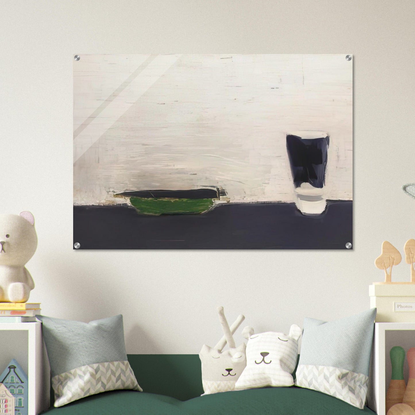 Nature morte au verre - 1954 - Nicolas de Stael Acrylic Print - 70x100 cm / 28x40″ inches