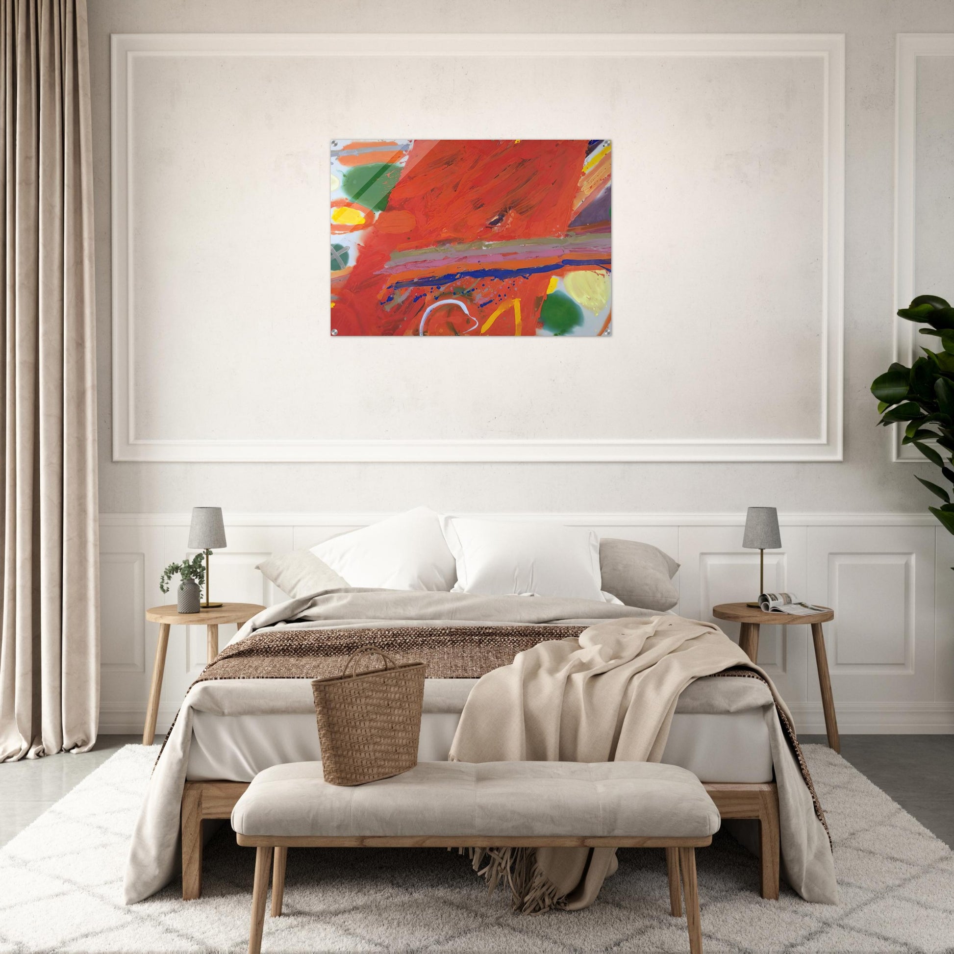 Empress - 1982 - Albert Irvin Acrylic Print - 70x100 cm / 28x40″ inches | Albert Irvin Wall Art | Albert Irvin Prints